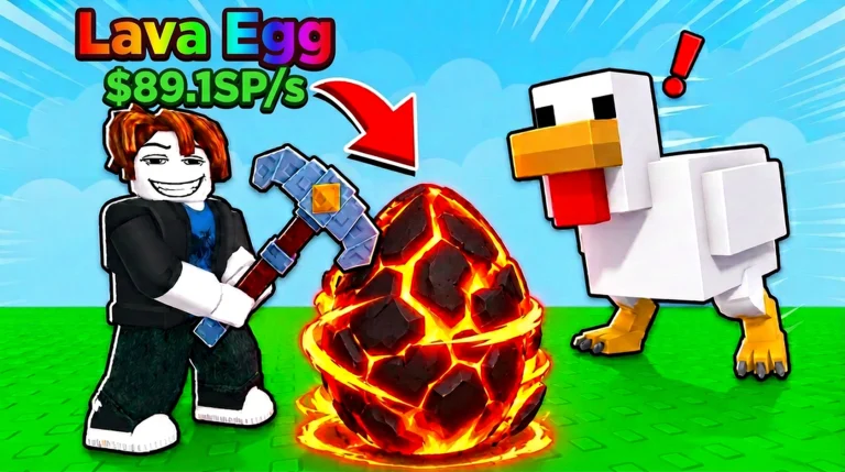 In-game egg label from an official thumbnail