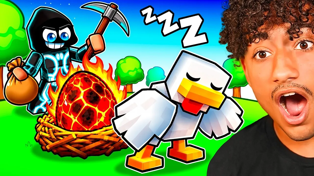 YouTube thumbnail for RoBros playing Break and Steal an Egg